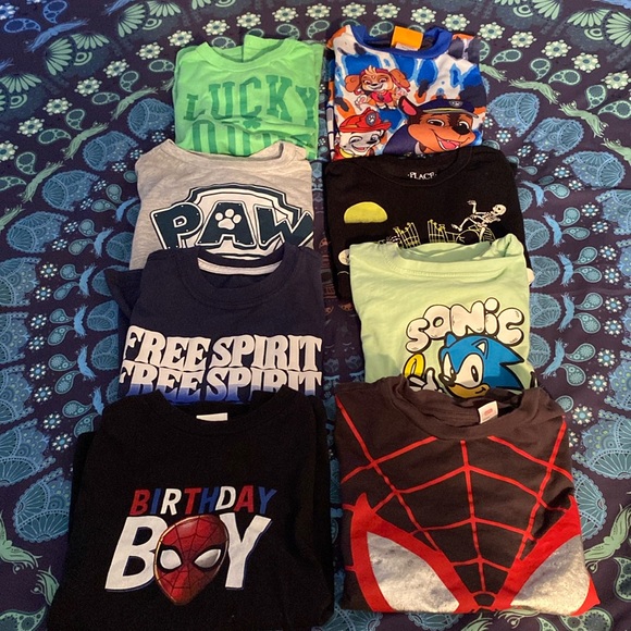 Other - 🦞🦞Boys 8 tops sizes 5 , 5/6 and 6